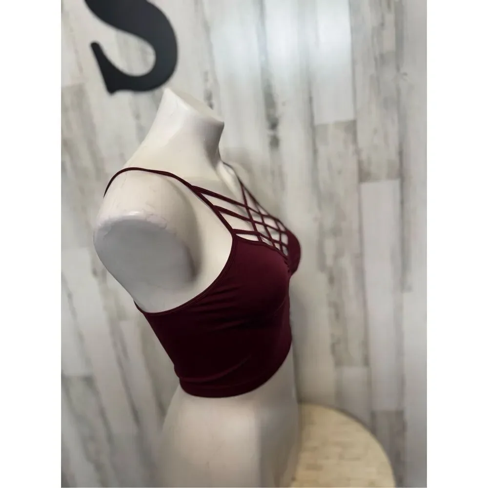 Red crop top - Picture 8 of 8